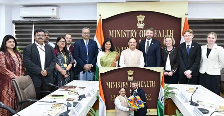 Nadda and Norwegian counterpart discuss on healthcare collaboration