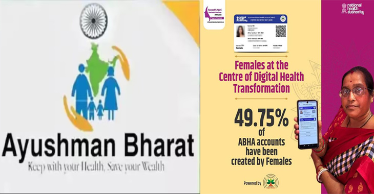 Nearly half of Ayushman Bharat's 90 crore ABHA accounts are held by women